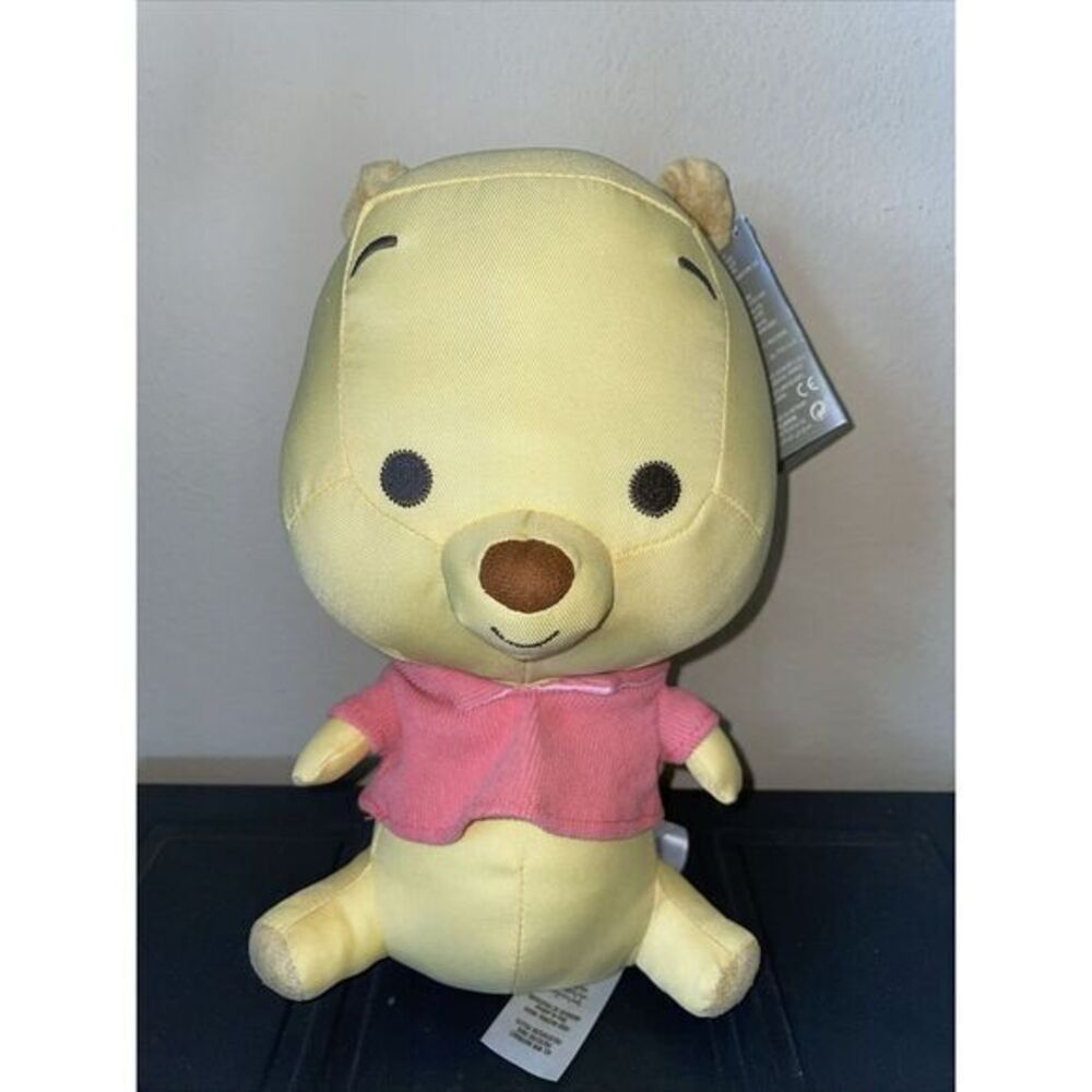 Disney Parks Winnie The Pooh Plush Big Head NWT 11"